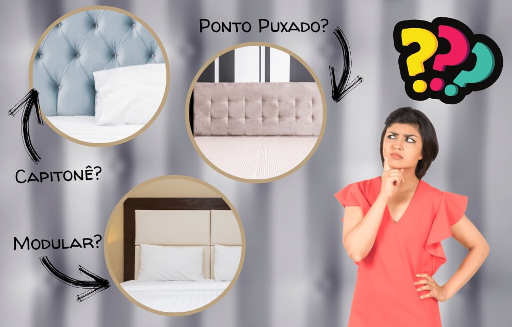 3 estilos de cabeceira de cama