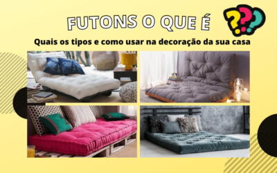 Futon: o que é, quais os tipos e como usar na decoração de sua casa