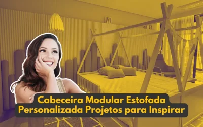 Cabeceira Modular Estofada Personalizada: Projetos para Inspirar